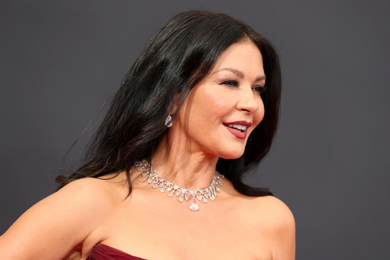Catherine Zeta-Jones say she is excited for the next chapter of her life. (Photo: Rich Fury/Getty Images)