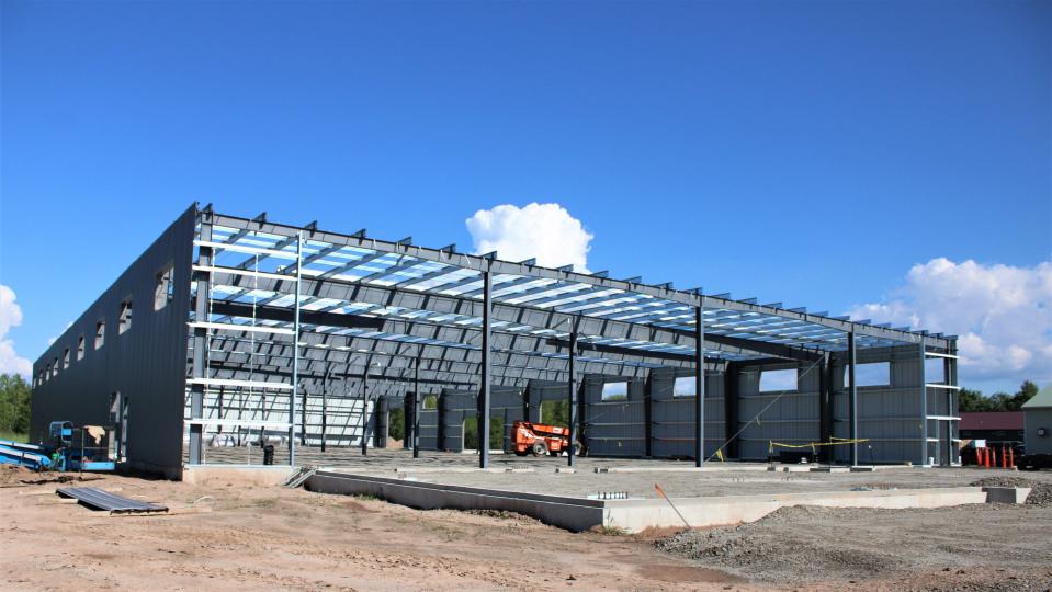 New building will work as a production facility and storage.