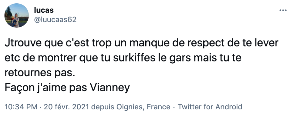 Les internautes sont déçus par l'attitude de Vianney envers les talents de The Voice.