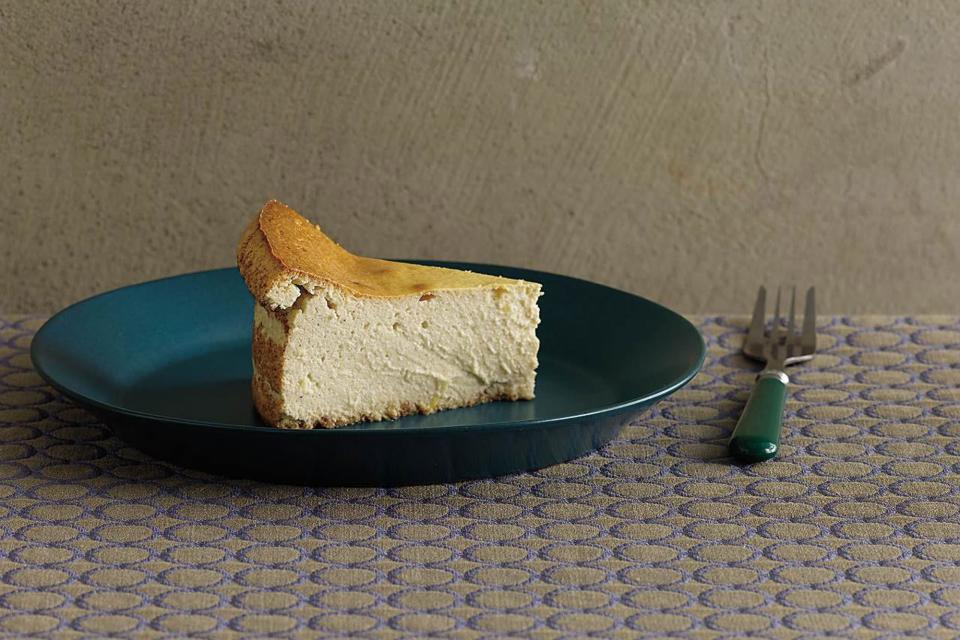 Seek out freshly made, local ricotta for this elegant cake, which is flavored with just a smidge of cinnamon, lemon zest, and vanilla. <a href="https://www.epicurious.com/recipes/food/views/ricotta-cheesecake-351139?mbid=synd_yahoo_rss" rel="nofollow noopener" target="_blank" data-ylk="slk:See recipe." class="link ">See recipe.</a>