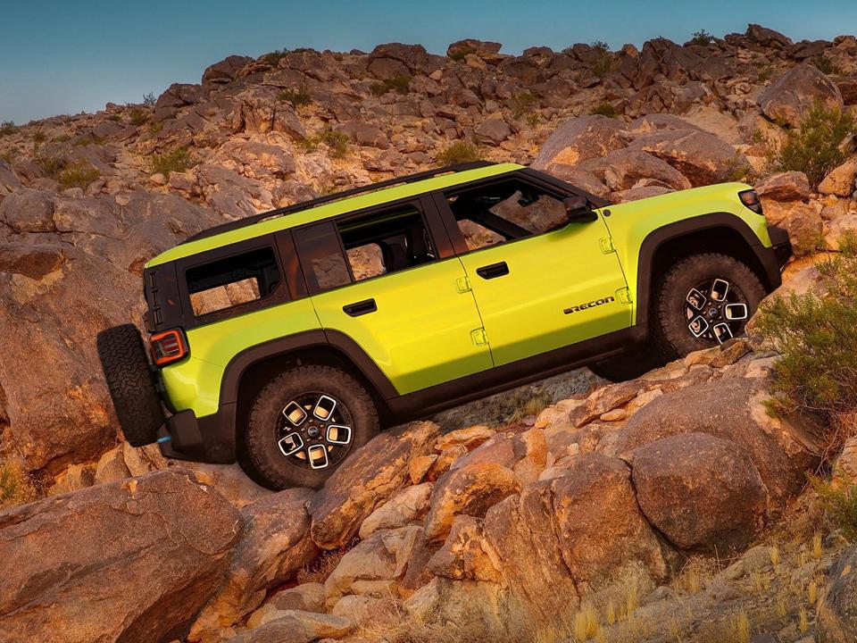 The Jeep Recon electric SUV.