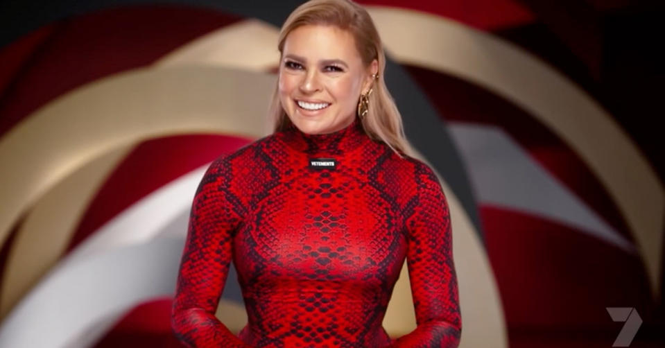 Sonia Kruger catsuit