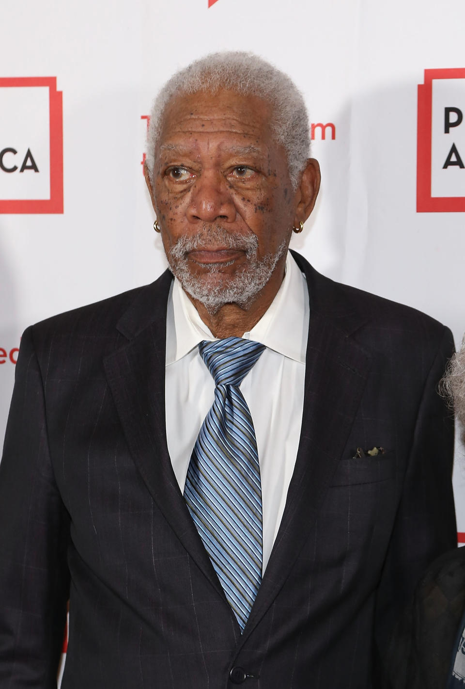 Morgan Freeman pictured here in New York City in May 2018. Source: Getty