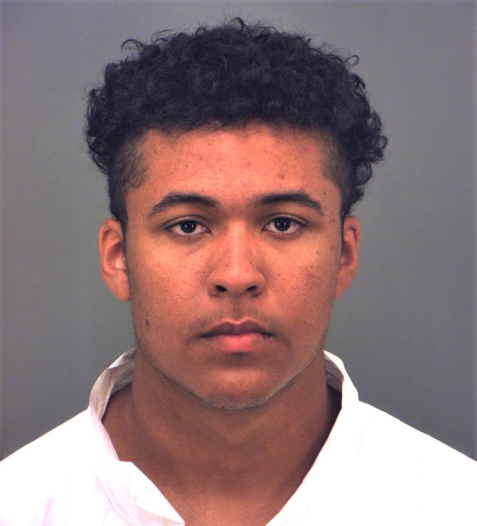 U.S. Army soldier Pfc. Andrew James Williams is accused of capital murder in connection with a shooting that killed two people and wounded four others in the Airway Plaza parking lot on July 13 in El Paso.