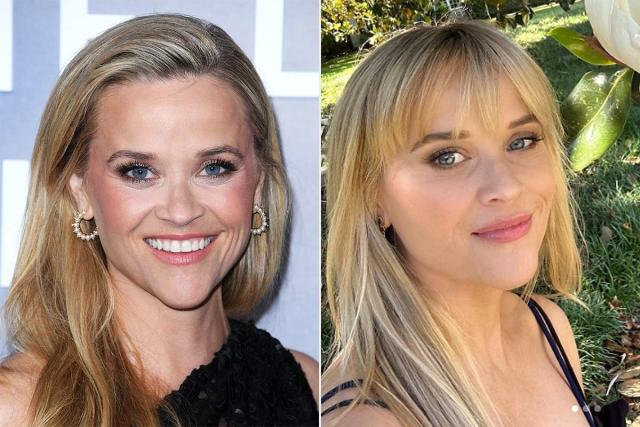 Reese Witherspoon Shows Off Blonde Bangs in New Instagram Post