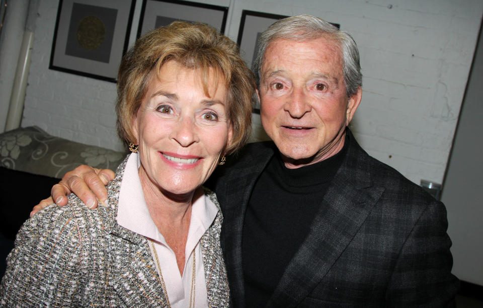 The pair married in the late 70s but not before Judge Judy questioned Jerry Sheindlin on where their relationship was going. She asked him to pick a date and the rest was history. (Getty Images)