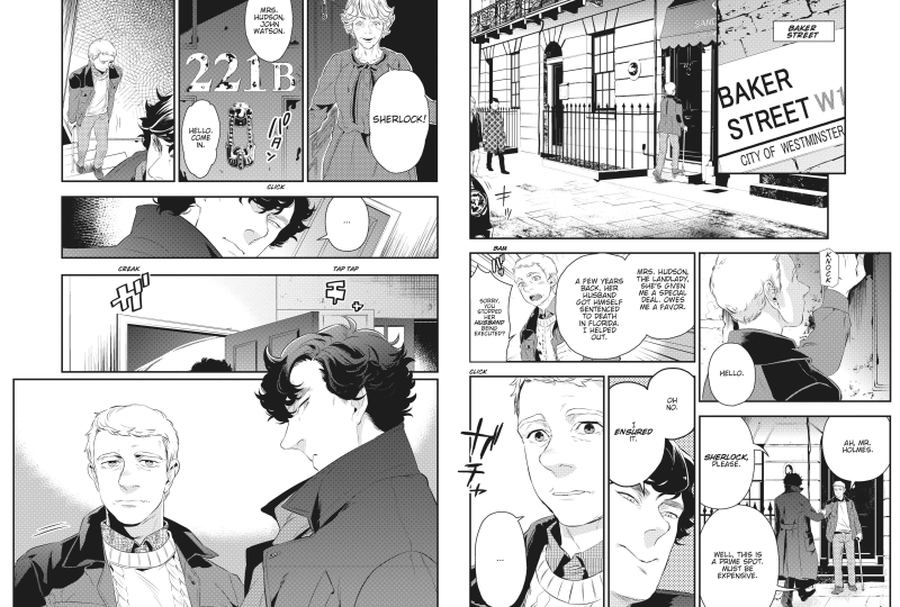 A 'Sherlock' Manga Series Is Coming to America — And It Looks Pretty Awesome 
