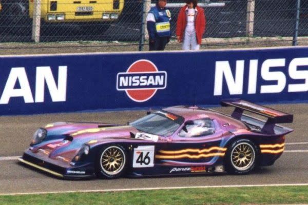 panoz gtr1 esperante sparky hybrid racer predicted the future of le mans