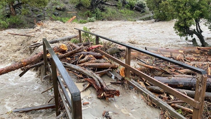 destroyed bridge