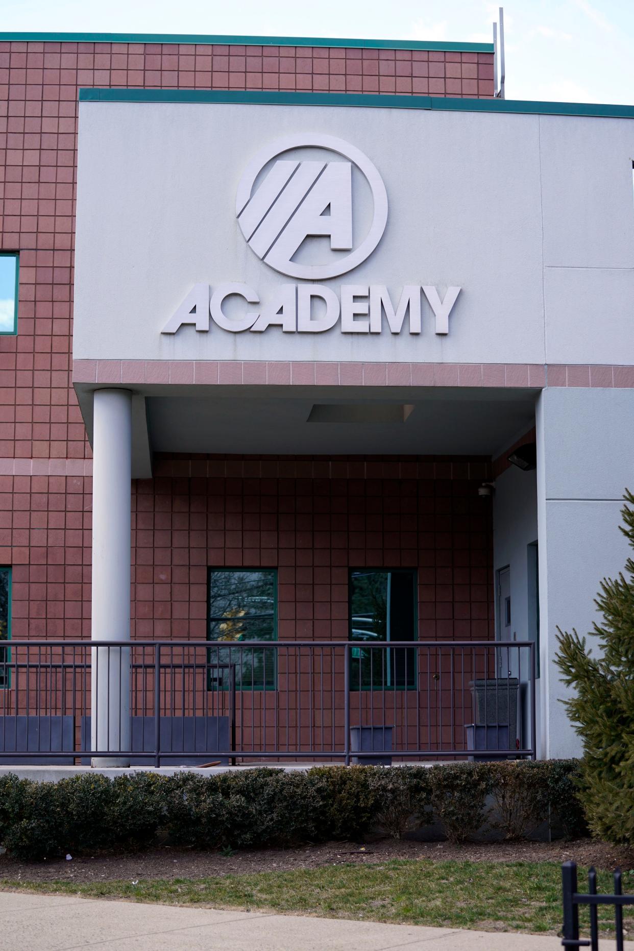 The Academy Bus headquarters in Hoboken on Sunday, March 14, 2021.