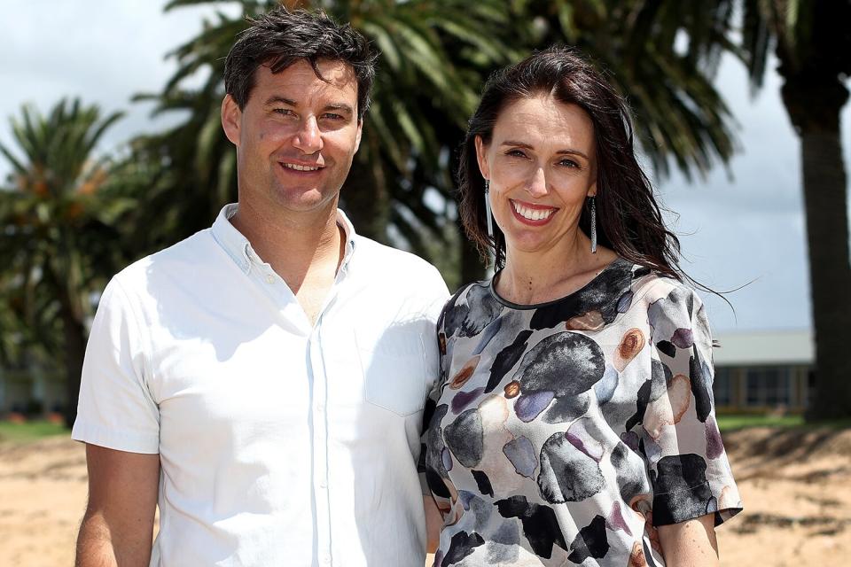 New Zealand, Prime Minister Jacinda Ardern and partner Clarke Gayford