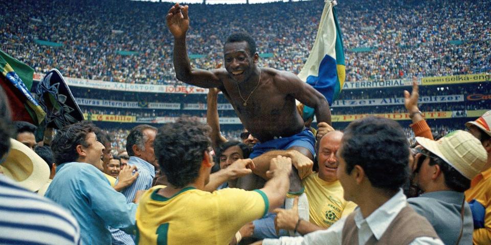 Pele 1970 World Cup.