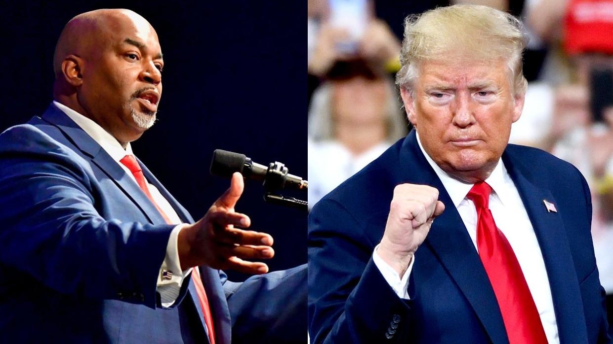 Lieutenant Governor North Carolina Mark Robinson Endorsed by Former US President Donald Trump