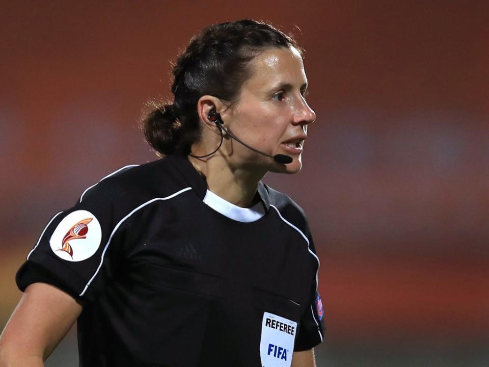 Kateryna Monzul will referee England’s World Cup qualifier in Andorra (Mike Egerton/PA) (PA Archive)