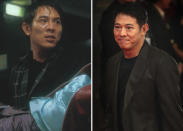 <b>Jet Li</b><br><br> He hasn’t changed much since 2001’s ‘Kiss of the Dragon’, maybe he’s kept his looks because he isn’t punched in the face as much as his co-stars?