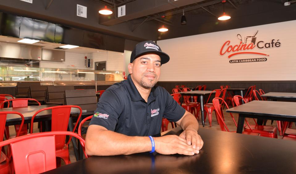Pabel Soto is manager of the Cocina Cafe Latin and Caribbean Food restaurant that will open in Palm Bay on July 14.