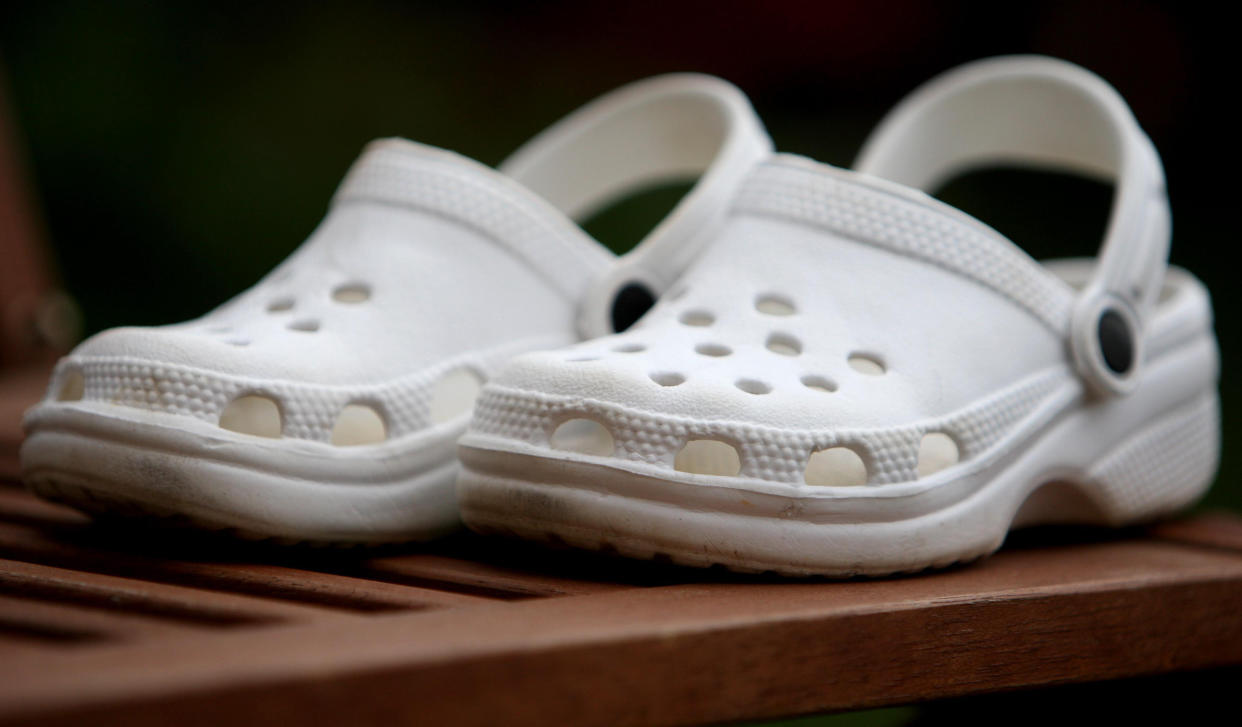 A classic 2007 pair of Crocs [Photo: PA]