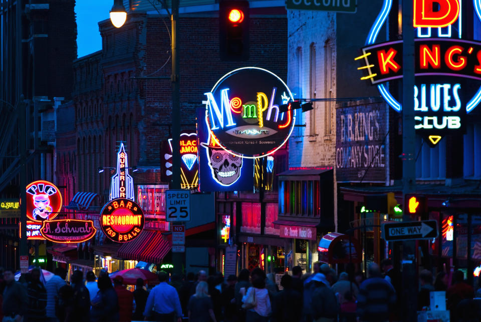 beale street in memphis