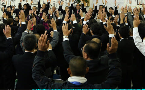 Japanese voting during snap election - Credit:  Buddhika Weerasinghe/Getty Images 