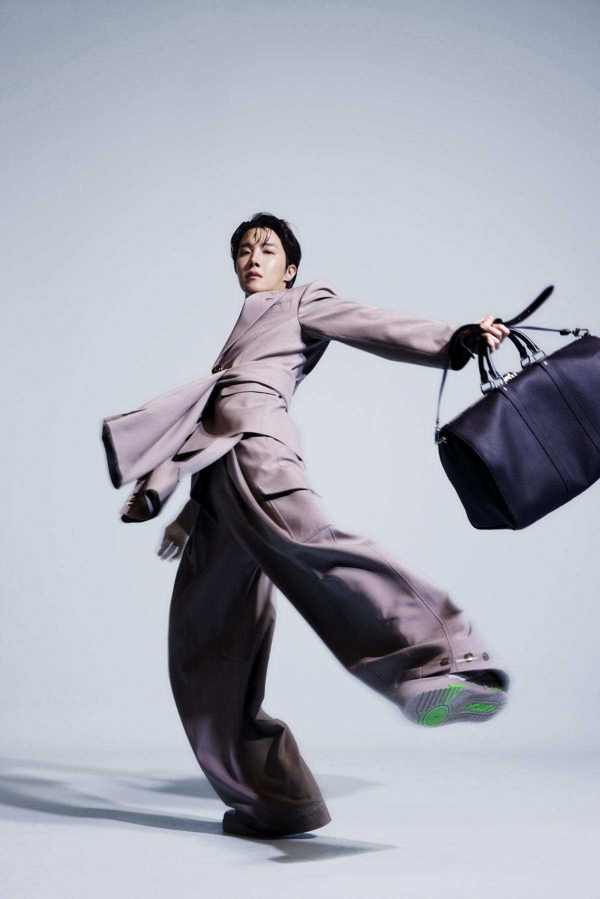 EXCLUSIVE: J-Hope Busts Many Moves in First Louis Vuitton Campaign