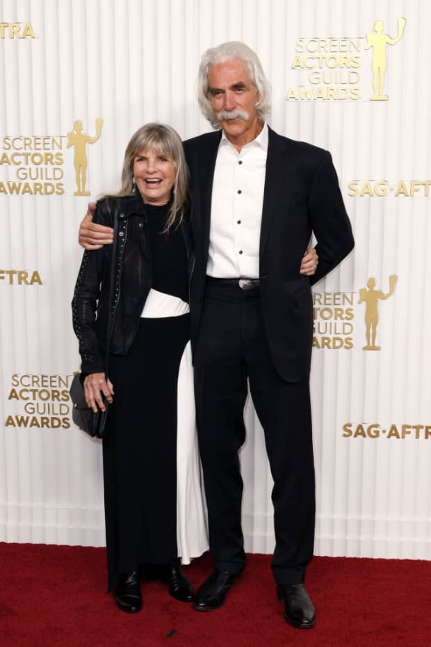 <p>Katharine Ross, Sam Elliott</p><p>Photo by Frazer Harrison/Getty Images</p>