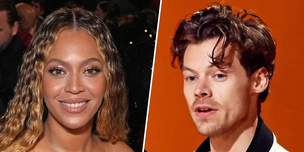 Beyoncé lost out to Harry Styles in the album of the year category at the the 65th annual Grammy Awards, surprising many who felt she was a frontrunner for the award. (Getty Images)