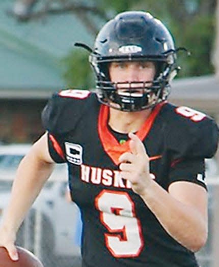 Pawhuska High quarterback Bryce Drummond in the early 2000s.