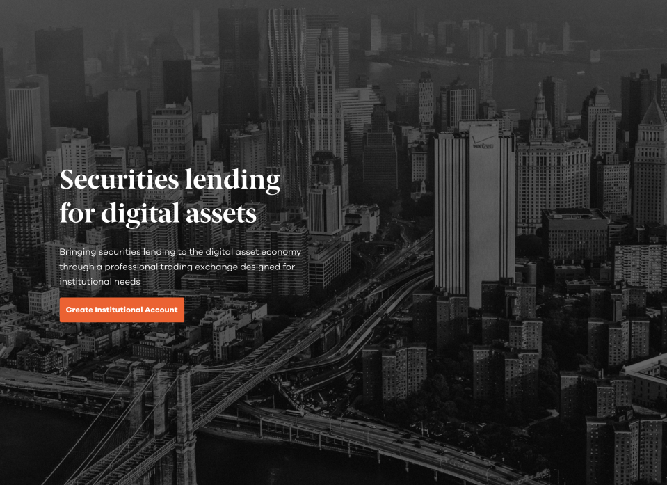 Lendingblock’s website. Photo: Screenshot