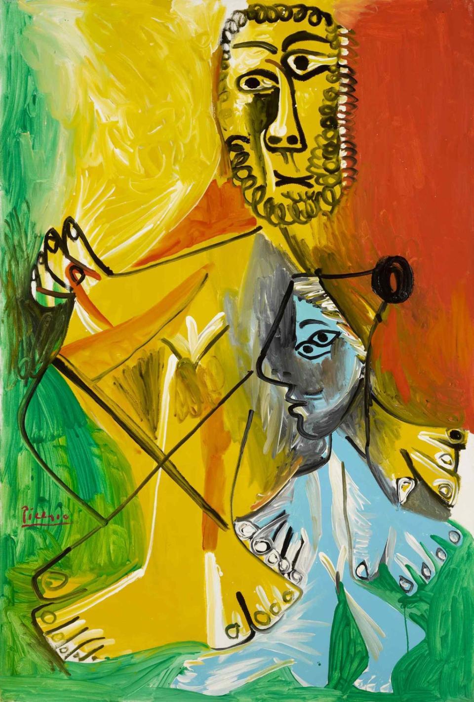 Picasso's ‘Homme Et Enfant’ (PA)