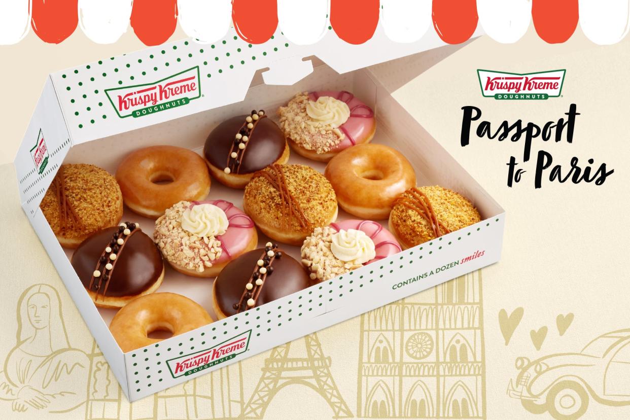 Krispy Kreme unveils new Parisinspired doughnut collection ahead of