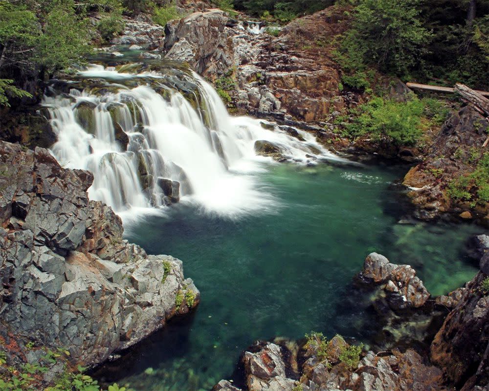 Sawmill Falls, Willamette Valley, Oregon