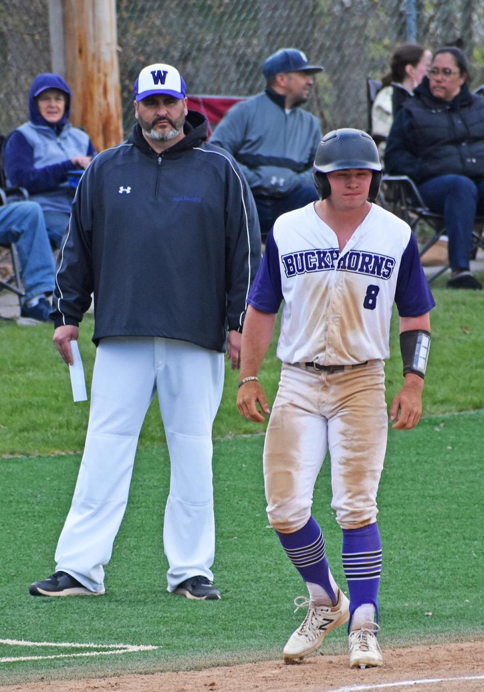 Junior third baseman Mark Nilsen is playing a key role for this year's Wallenpaupack Area baseball team during its quest for a Division I title.