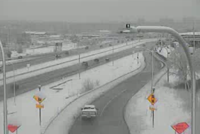 View of Fillmore and I-25 from Colorado Springs Traffic Camera