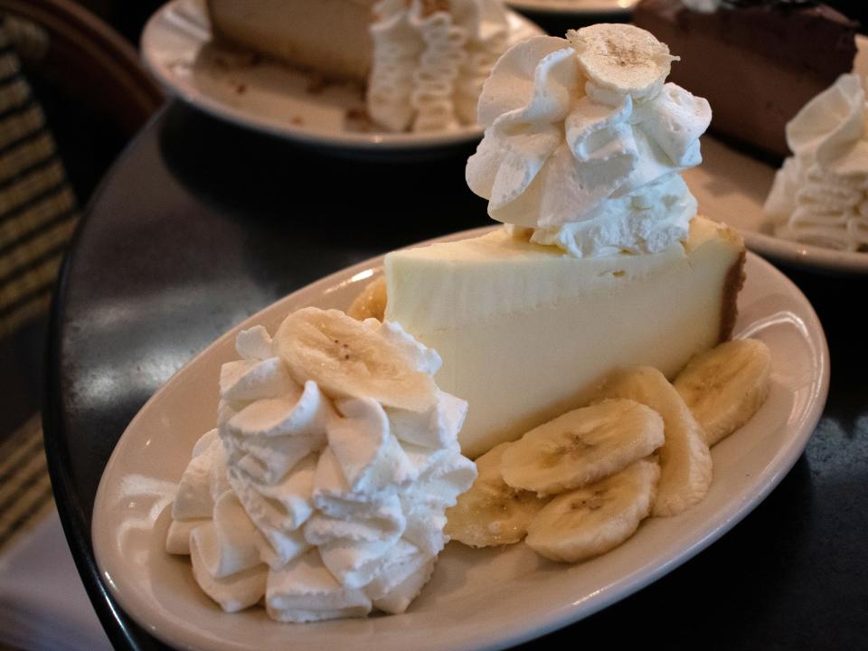 Fresh Banana- the cheesecake factory