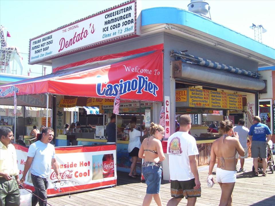 Dentato's Clam Bar in Seaside Heights.