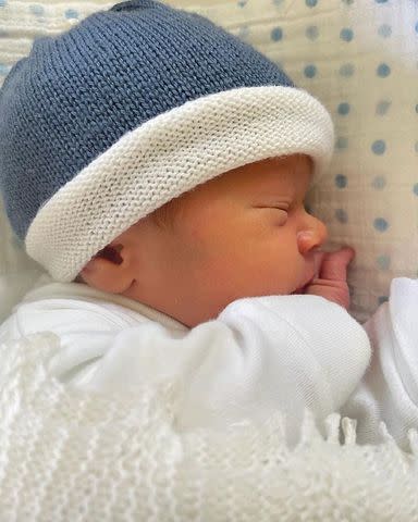 <p>Princess Eugenie/instagram</p> Ernest George Ronnie, Princess Eugenie and Jack Brooksbank's new baby son.