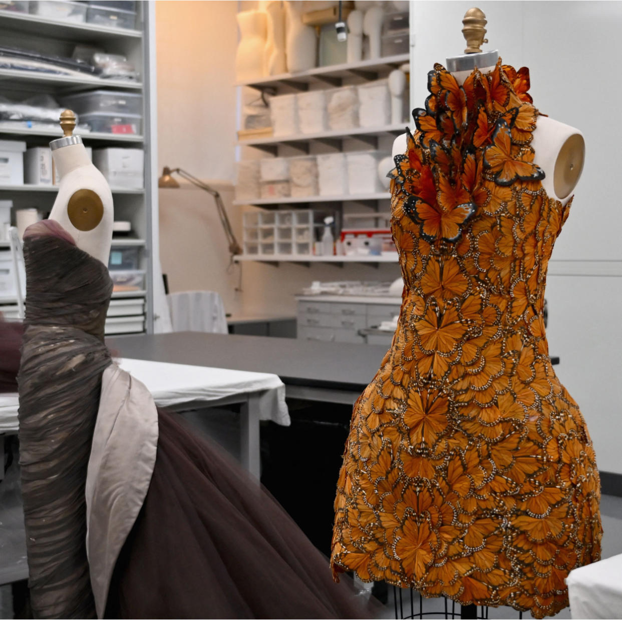 Archival dresses in the 2024 met gala exhibit. 