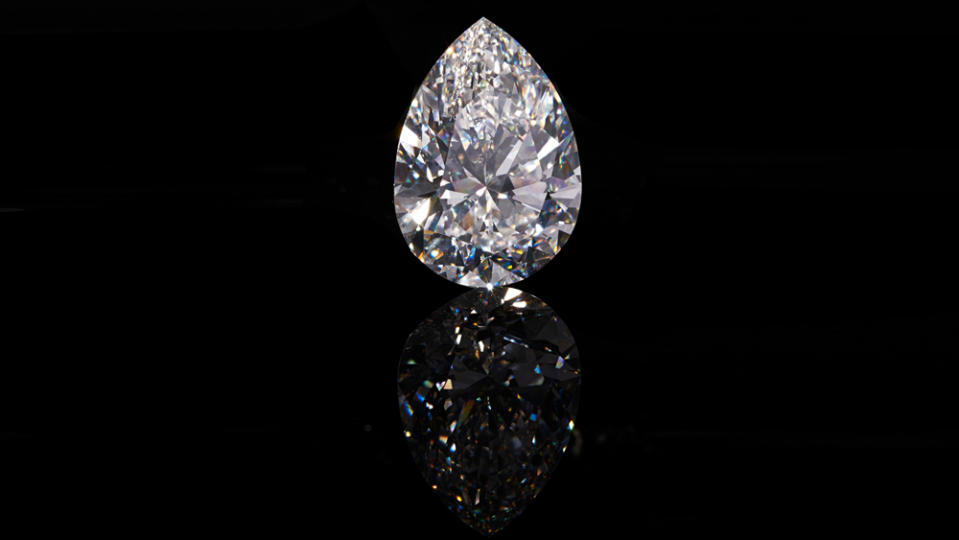 Christie’s “The Rock” 228.31-Carat Diamond - Credit: Christie's