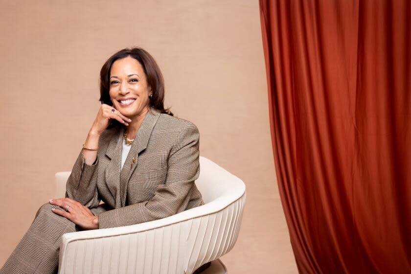 LOS ANGELES-CA-NOVEMBER 21, 2023: Vice President Kamala Harris is photographed in Los Angeles on November 21, 2023. DO NOT PUBLISH. FOR THE POWER LIST PROJECT ONLY. (Christina House / Los Angeles Times)