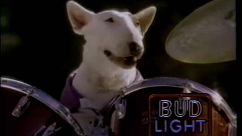 Spuds Mackenzie Bud Light ad