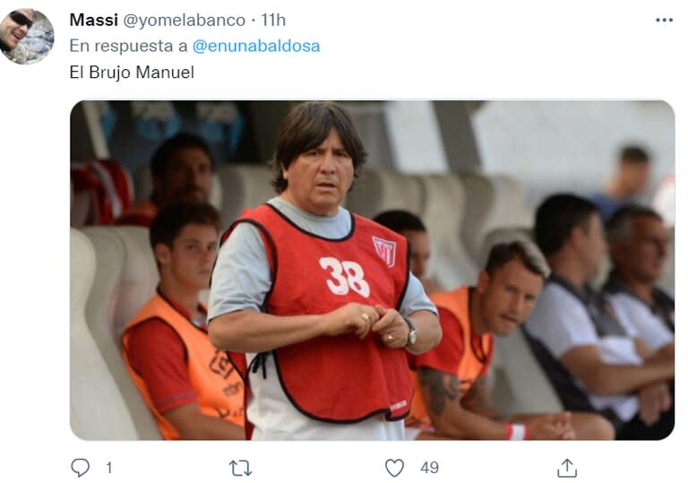El Brujo Manuel, uno de los parecidos con el tatuaje de Messi
Foto: captura de pantalla