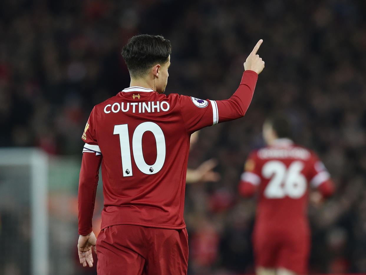 Philippe Coutinho is the latest Liverpool star to depart the club for a bigger one. (Getty)