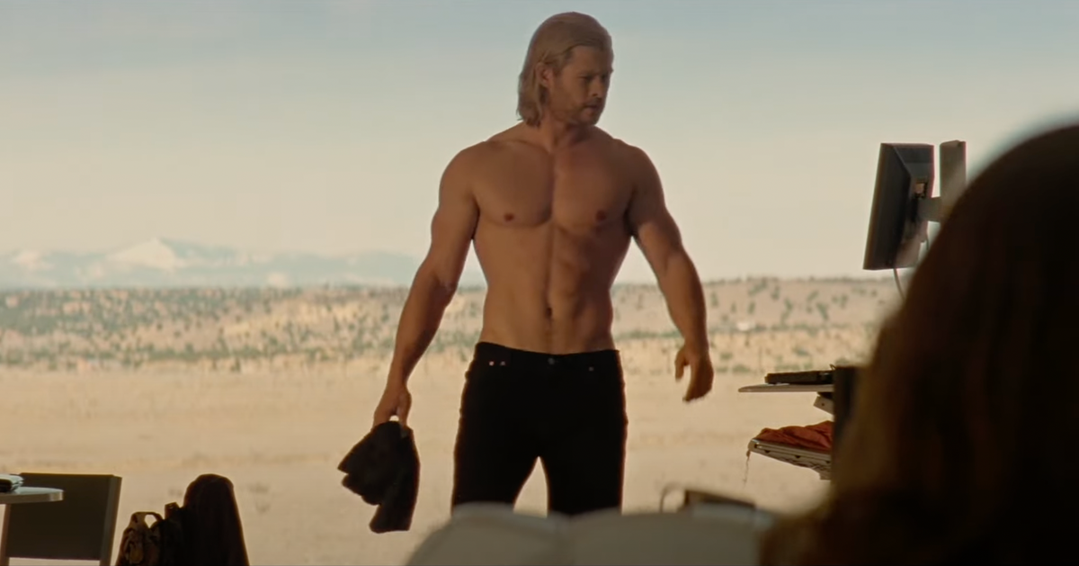 Chris Hemsworth in ‘Thor’, 2011 (YouTube)