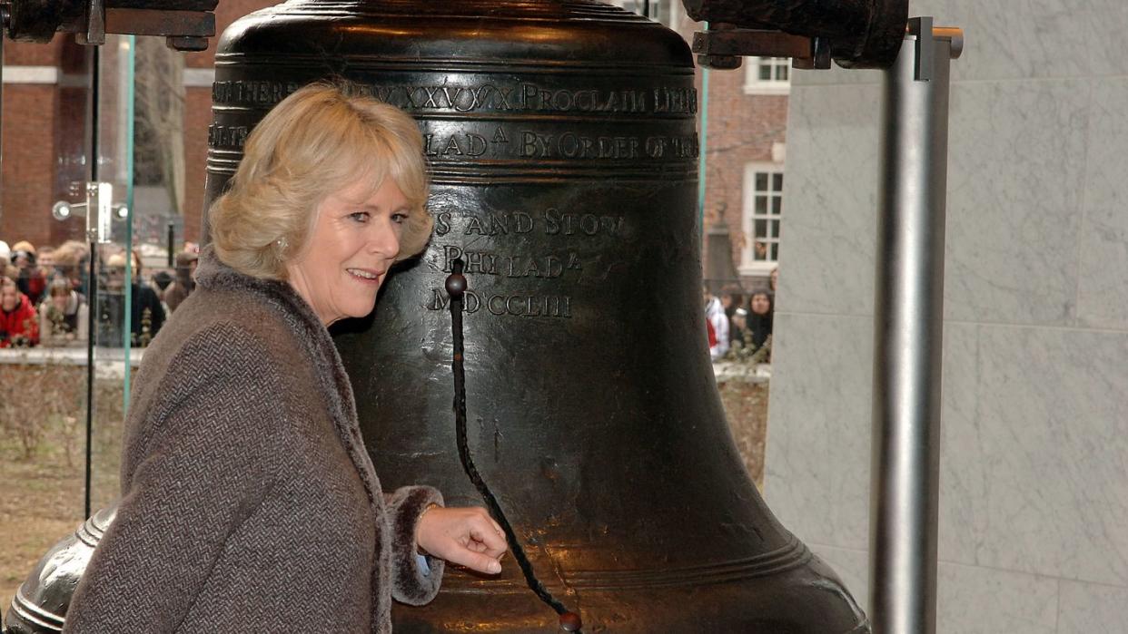 hrh prince charles and duchess of cornwall camilla parker bowles visit philadelphia