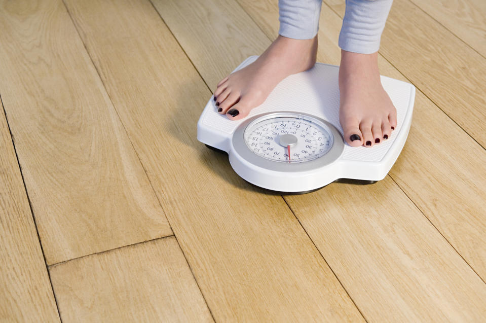 Don’t be a slave to the scales? [Photo: Getty]