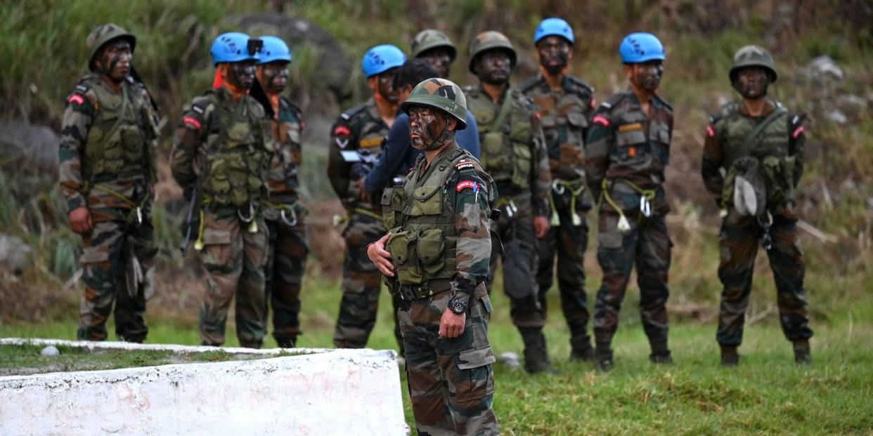 Indian soldiers