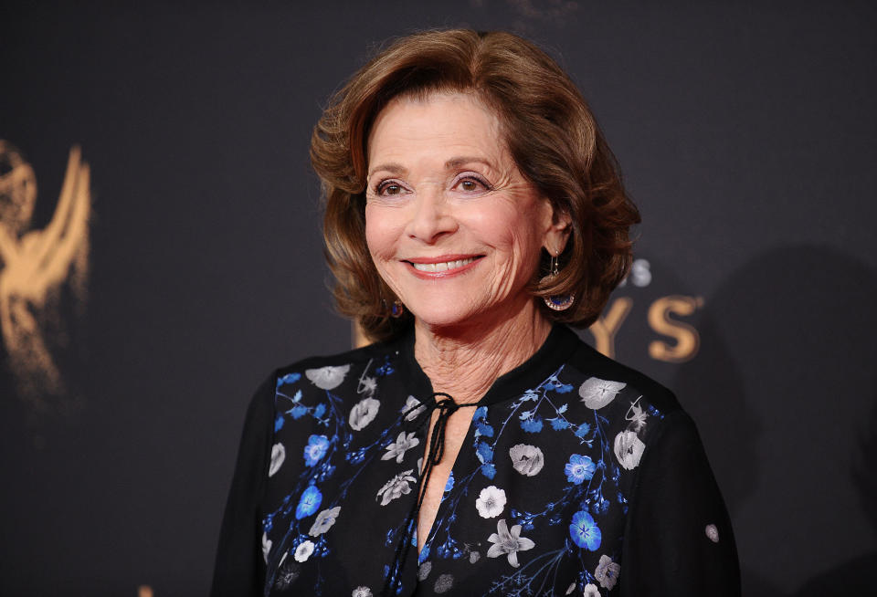 Jessica Walter in 2017. / Credit: Jason LaVeris/FilmMagic via Getty