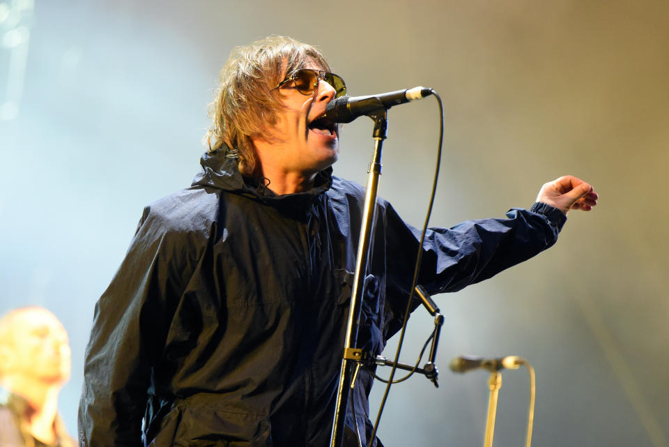 Liam Gallagher has outed himself as a Taylor Swift fan. (Matthew Baker/Getty Images)