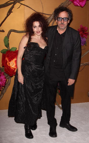 Tim Burton and Helena Bonham Carter