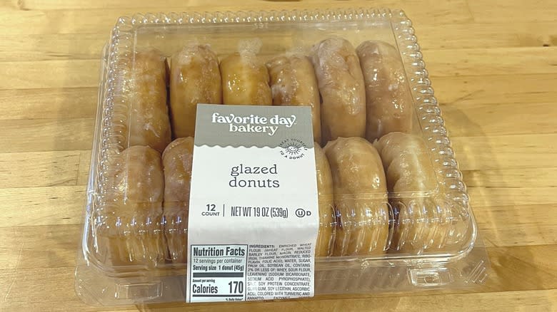Favorite Day glazed donuts